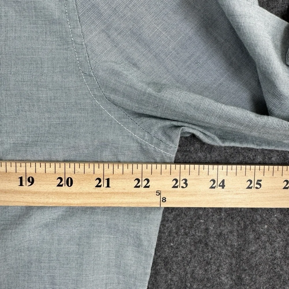 Bonobos Men's L Standard Fit Stretch Shirt Green Cotton Button Down Long Sleeve